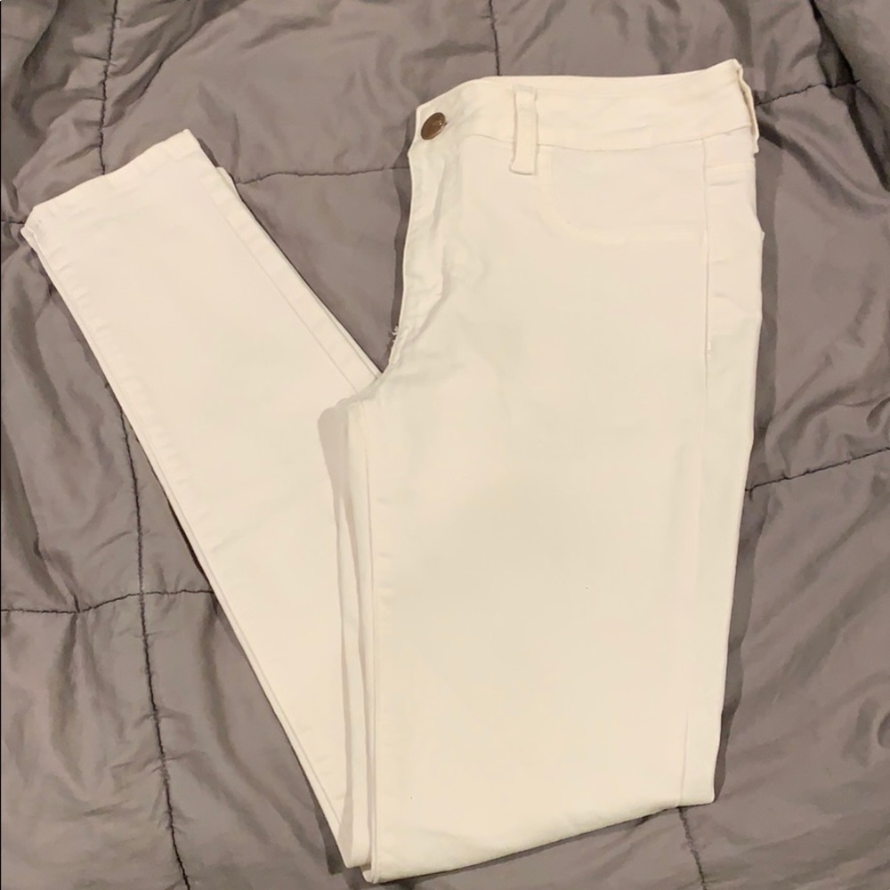 White jeans